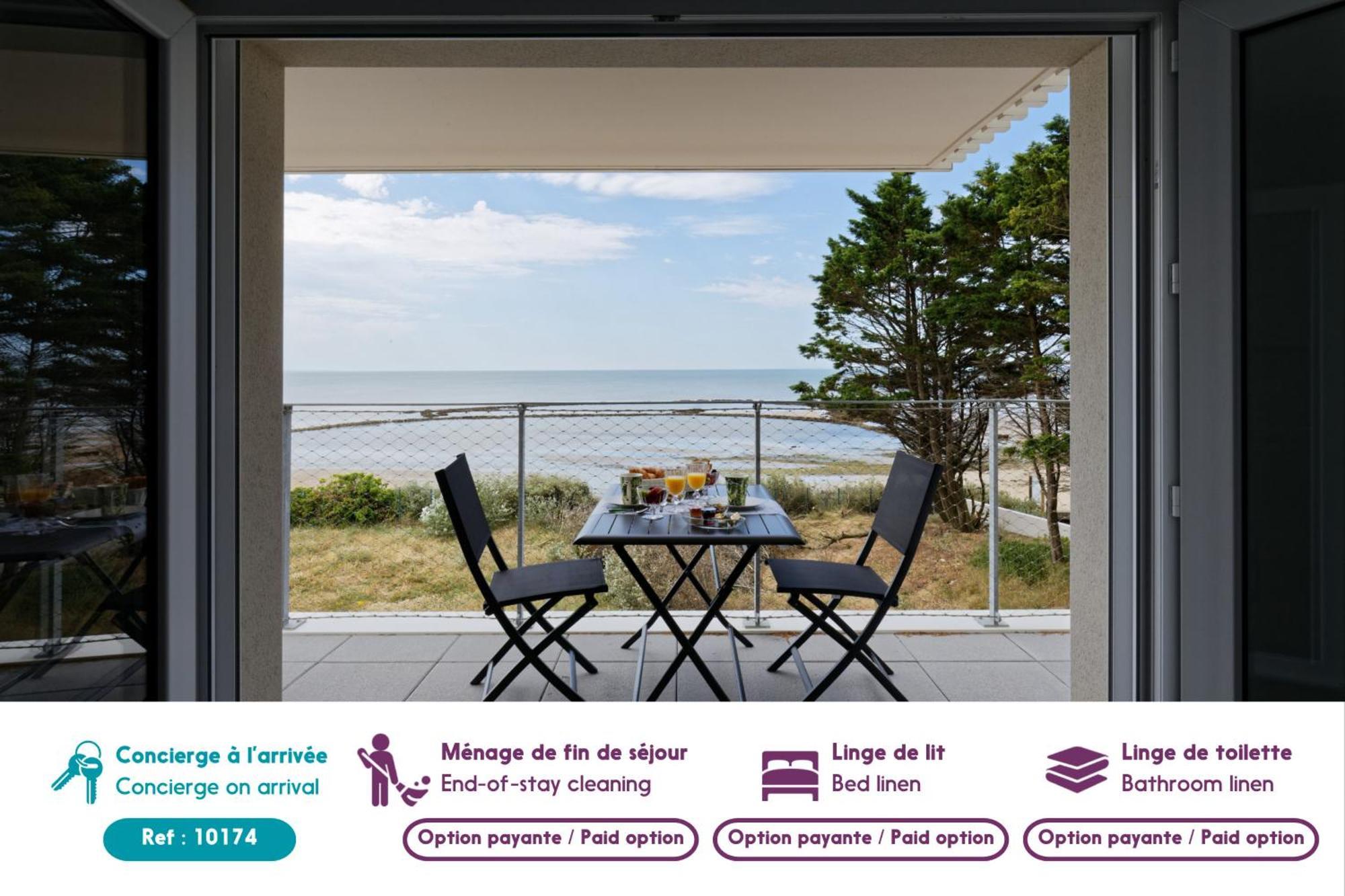 Face A La Mer - 50 M De La Plage Des Homardiers La Gueriniere Exterior photo